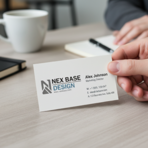 Uncoated business cards – low cost