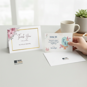 Wedding thank you cards – affordable